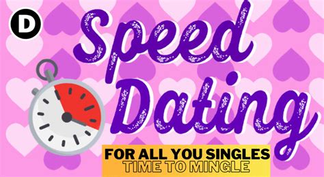 monday speed dating